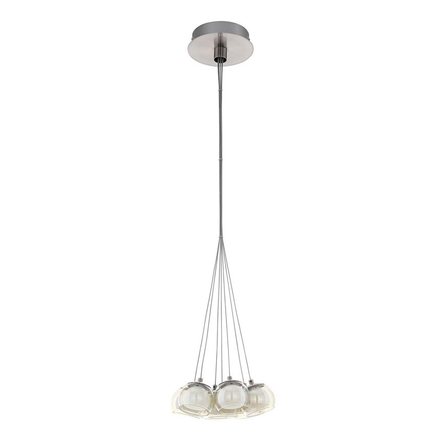 Eglo - Udskiftningsglas POLDRAS diameter 5,5 cm transparent/rav