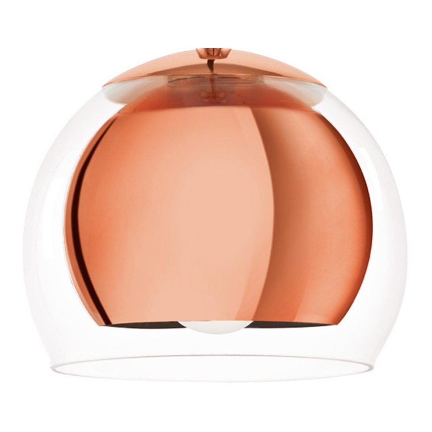 Eglo - Udskiftningsglas til lysekrone ROCAMAR ydre diameter 19 cm transparent