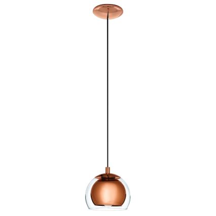 Eglo - Udskiftningsglas til lysekrone ROCAMAR ydre diameter 19 cm transparent