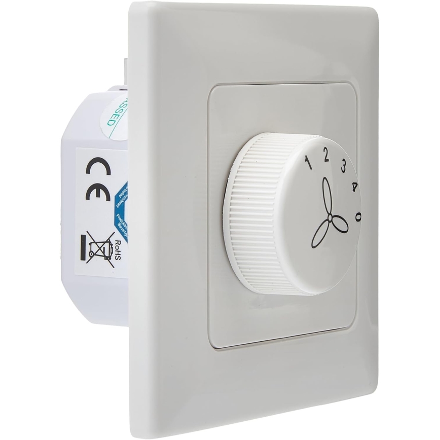Eglo - Vægkontakt til ventilator 100W/230V