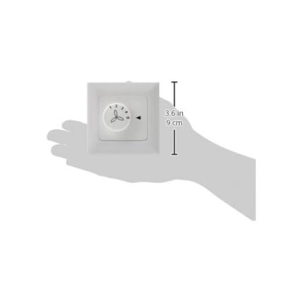 Eglo - Vægkontakt til ventilator 100W/230V