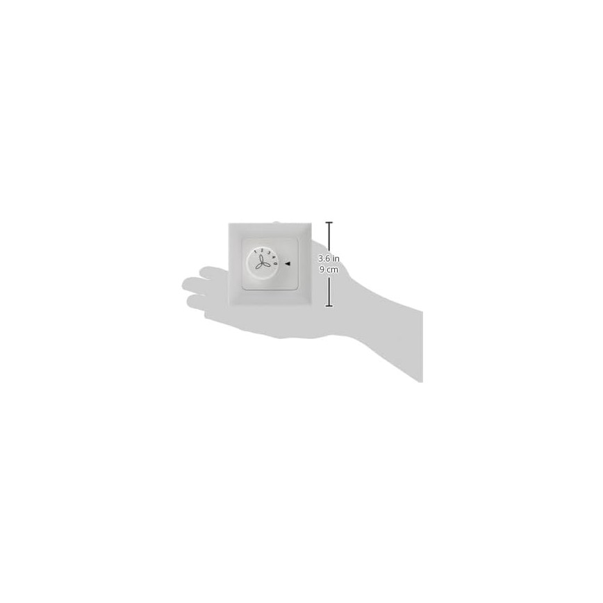 Eglo - Vægkontakt til ventilator 100W/230V