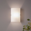 Eglo - Væglampe 1x14/60W hvid