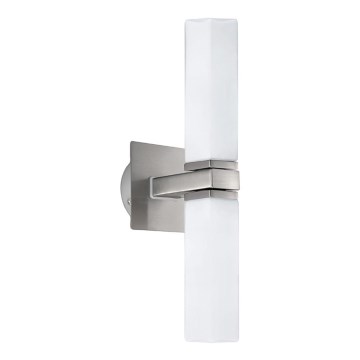 EGLO - Væglampe til badeværelse 2xG9/40W opalglas IP44