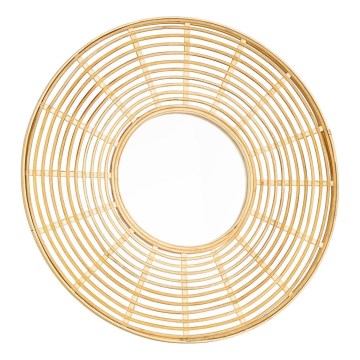 Eglo - Vægspejl diameter 55 cm bambus
