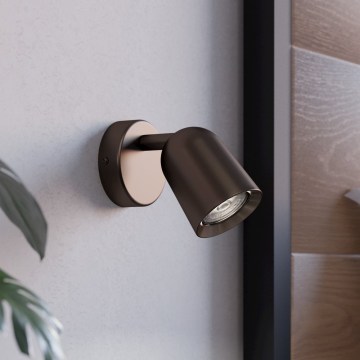 Eglo - Vægspot 1xGU10/5W/230V i bronze