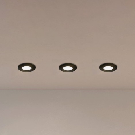 Eglo - ÆT 3x LED indbygningslampe til badeværelse PINEDA LED/4,9W/230V IP44