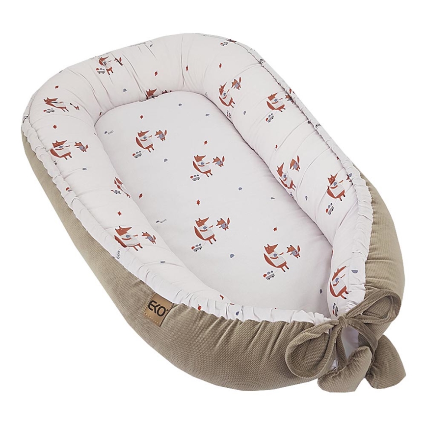 EKO - Babynest FOX 90x60 cm bomuld