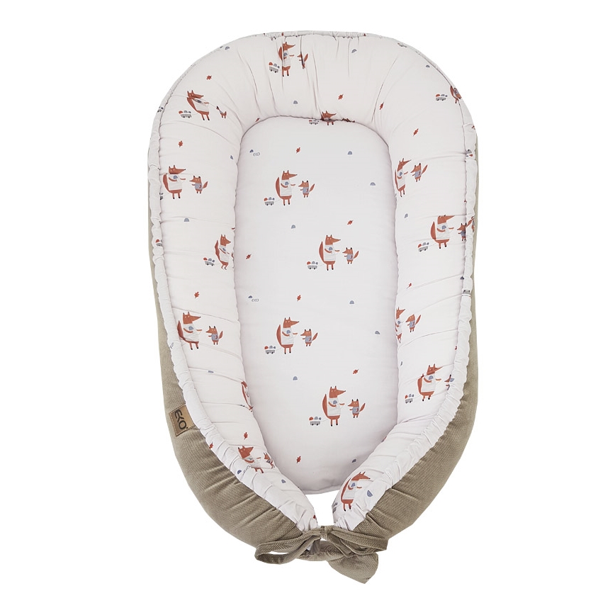 EKO - Babynest FOX 90x60 cm bomuld