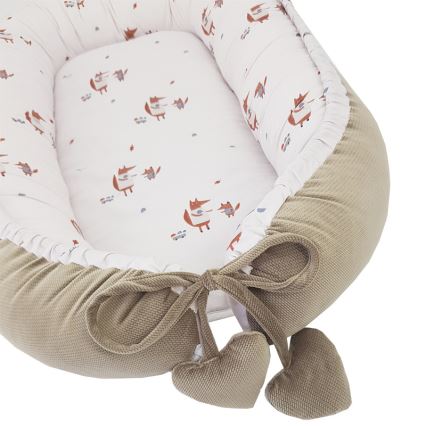 EKO - Babynest FOX 90x60 cm bomuld