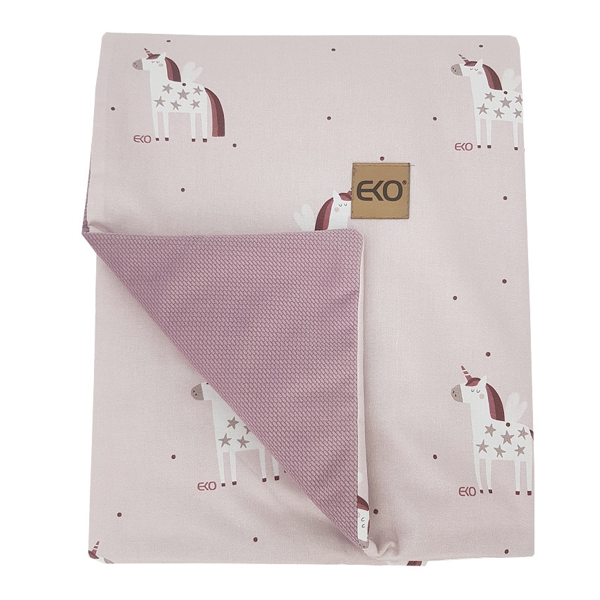 EKO - Tæppe UNICORN 100x80 cm bomuld