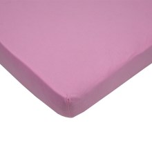 EKO - Vandtæt stræklagen JERSEY 120x60 cm pink