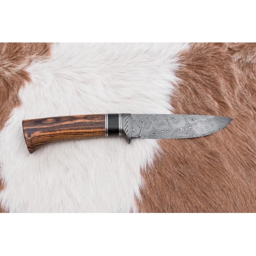 Eksklusive Damaskus knive 12 cm bocote/ibenholt