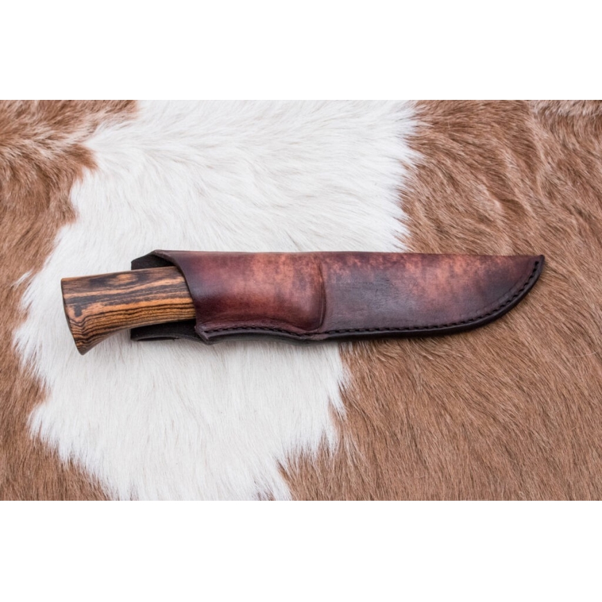 Eksklusive Damaskus knive 12 cm bocote/ibenholt