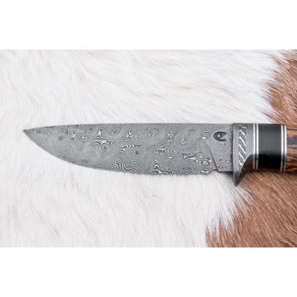 Eksklusive Damaskus knive 12 cm bocote/ibenholt