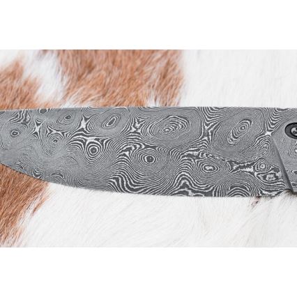 Eksklusive Damaskus knive 12 cm bocote/ibenholt