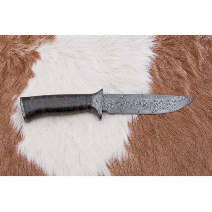 Eksklusive Damaskus knive 13,8 cm ahorn