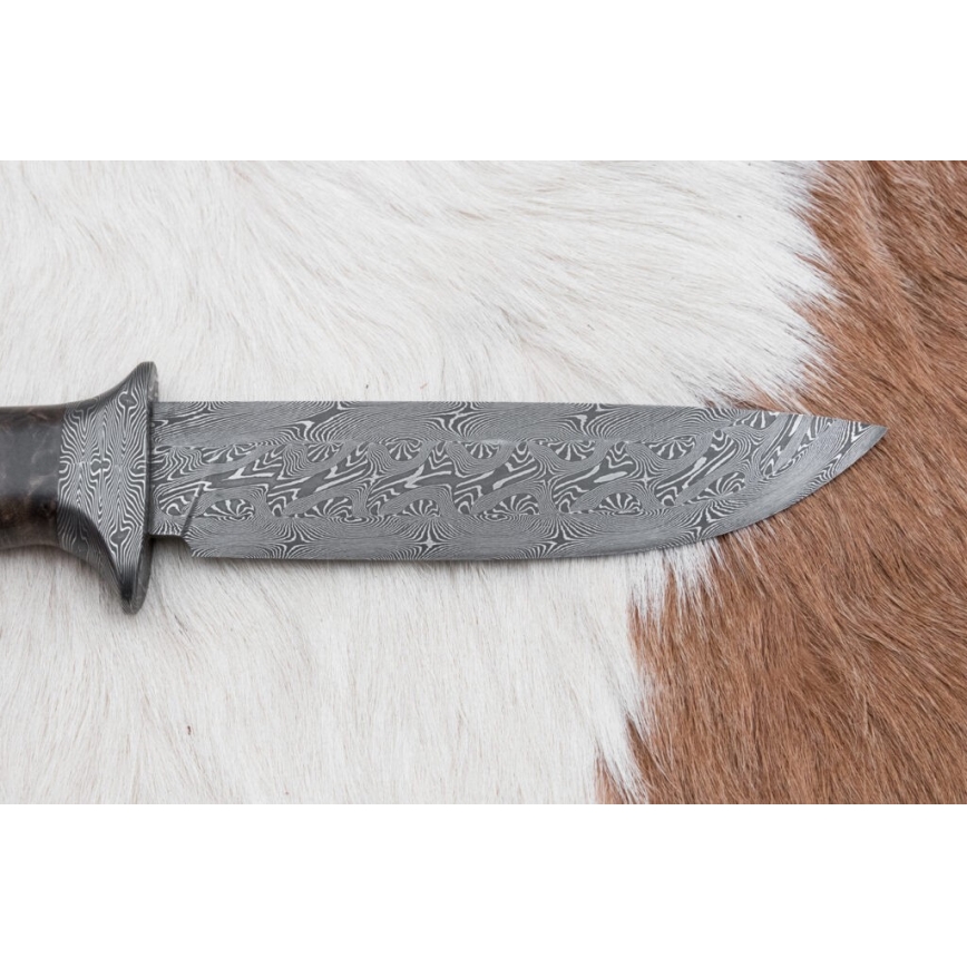 Eksklusive Damaskus knive 13,8 cm ahorn