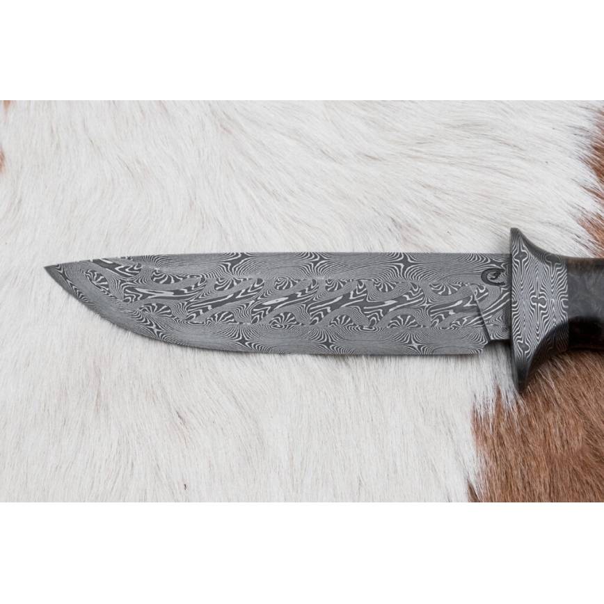 Eksklusive Damaskus knive 13,8 cm ahorn
