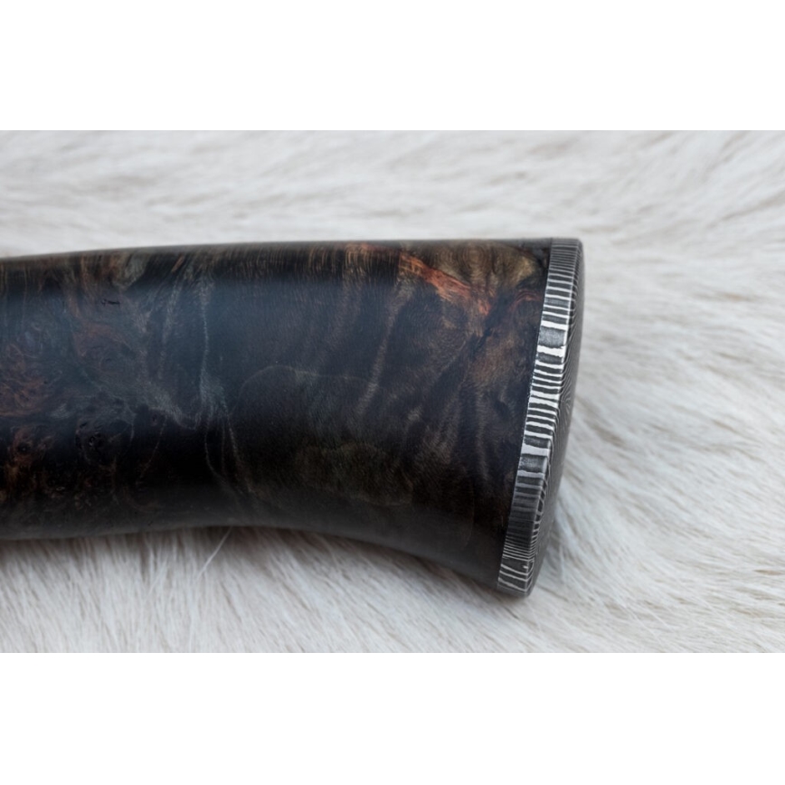 Eksklusive Damaskus knive 13,8 cm ahorn