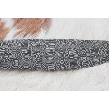 Eksklusive Damaskus knive 14,4 cm kastanjetræ/mammuttand