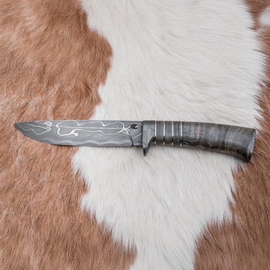 Eksklusive Damaskus knive 14 cm aske