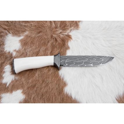 Eksklusive Damaskus knive 15 cm mammut stødtand
