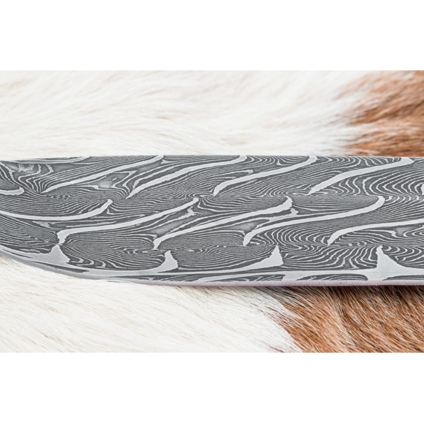 Eksklusive Damaskus knive 15 cm mammut stødtand