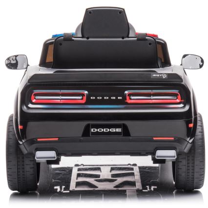 Elbil Dodge Challenger Politibil 50W/4500 mAh  sort/hvid