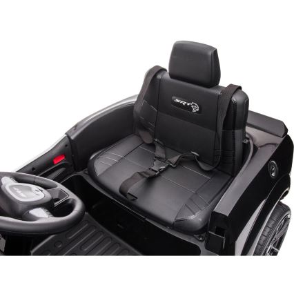 Elbil Dodge Challenger Politibil 50W/4500 mAh  sort/hvid