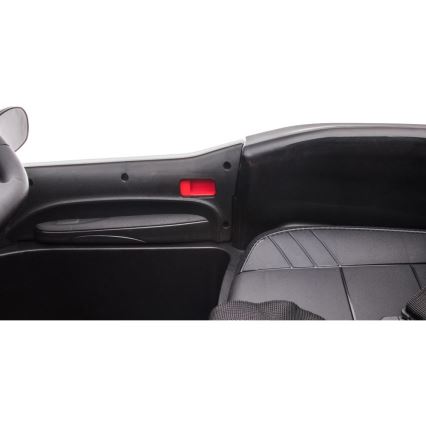 Elbil Dodge Challenger Politibil 50W/4500 mAh  sort/hvid
