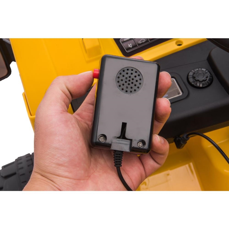 Elbil Transportør CAT 60W/4500 mAh gul/sort