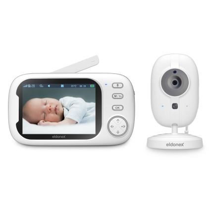 ELDONEX EBM-1010-WH - Babyalarm 5V/2000 mAh