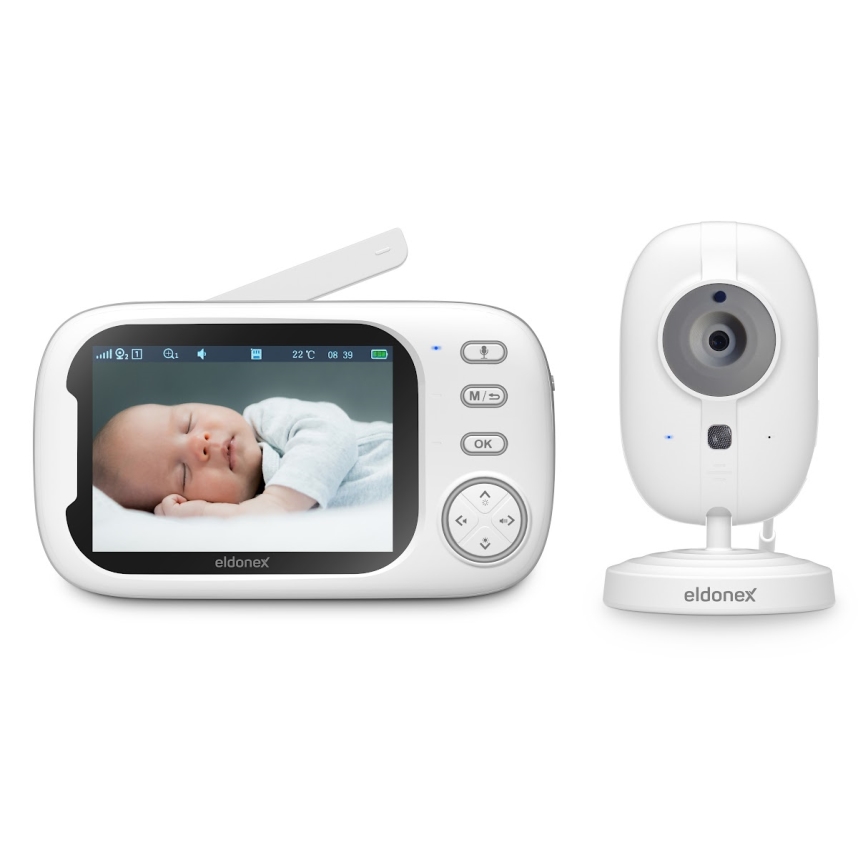 ELDONEX EBM-1010-WH - Babyalarm 5V/2000 mAh