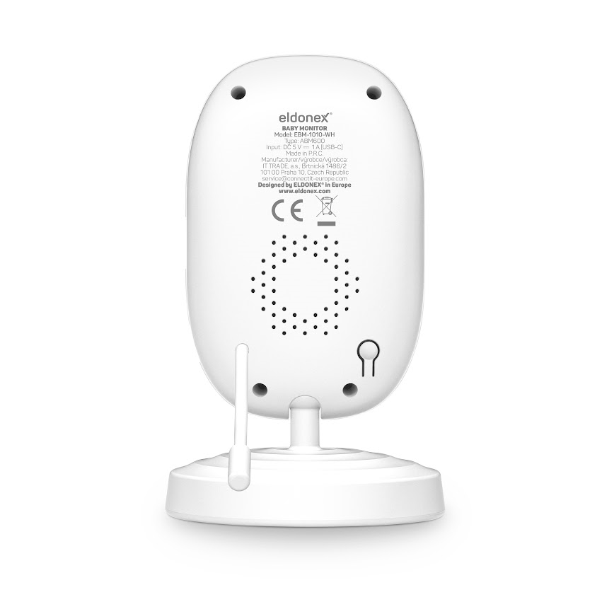 ELDONEX EBM-1010-WH - Babyalarm 5V/2000 mAh
