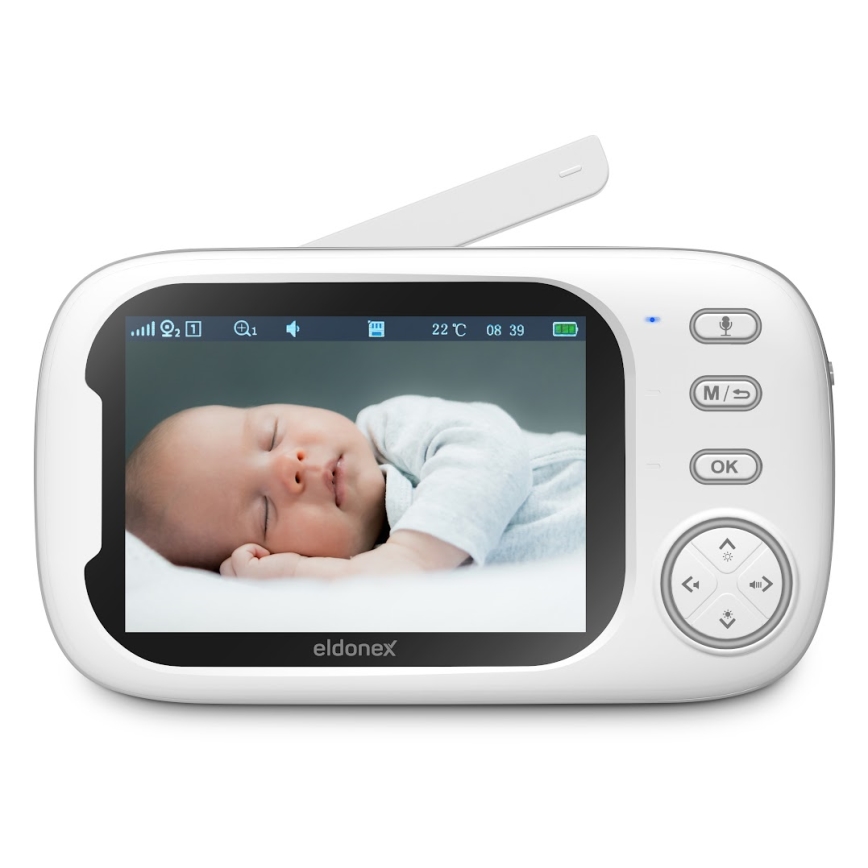 ELDONEX EBM-1010-WH - Babyalarm 5V/2000 mAh