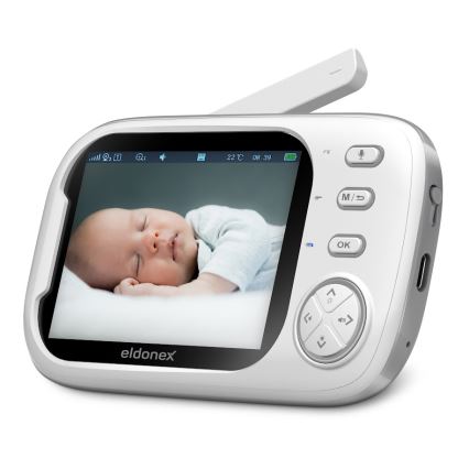 ELDONEX EBM-1010-WH - Babyalarm 5V/2000 mAh