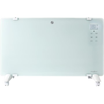 Elektrisk direktevarmer/konvektor 2000 W/230 V med Wi‑Fi, IP24-beskyttelse og termostat