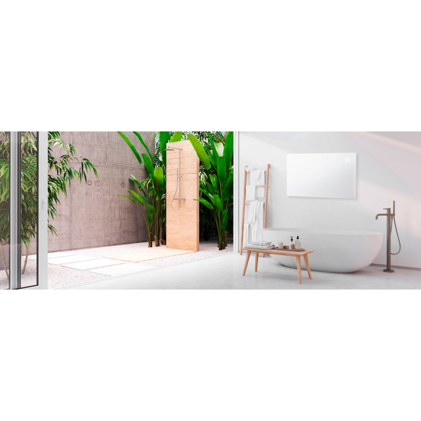 Elektrisk direktevarmer/konvektor NEO 2000W IP24 med fjernbetjening