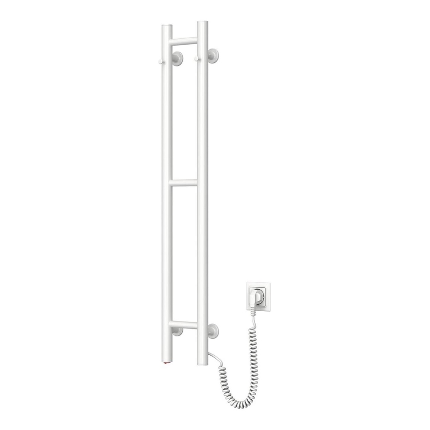 Elektrisk håndklædeholder SILOUETTE 187W/230V 101,1 cm IP44 hvid højre rund