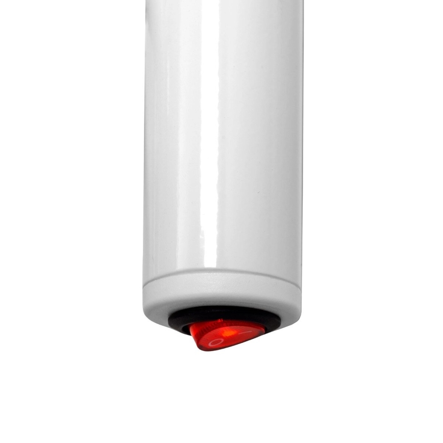 Elektrisk håndklædeholder SILOUETTE 187W/230V 101,1 cm IP44 hvid højre rund