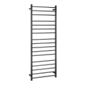 Elektrisk håndklædetørrer 60x168 cm 285W rustfrit stål/sort