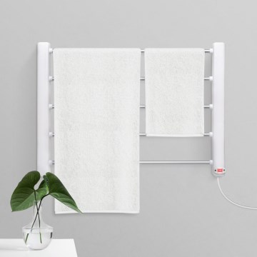 Elektrisk håndklædetørrer 65W/230V 60x43,2 cm IPX1 hvid