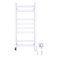 Elektrisk håndklædetørrer med termostat AVANGARD 105W 80x36 cm hvid højre