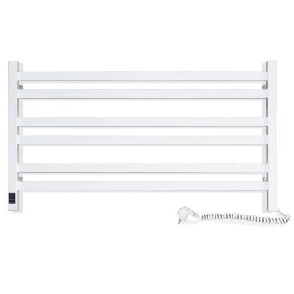 Elektrisk håndklædetørrer med termostat AVANGARD 181W 50x90 cm  hvid højre