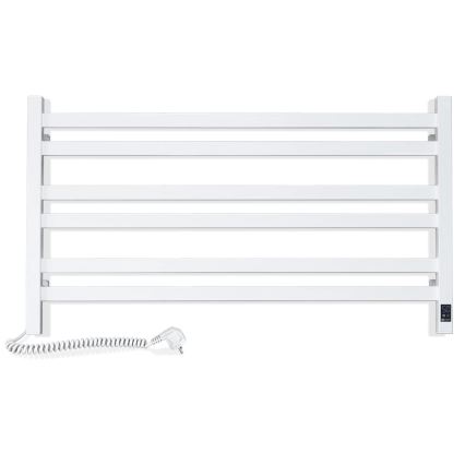 Elektrisk håndklædetørrer med termostat AVANGARD 181W 50x90 cm hvid, venstre tilslutning