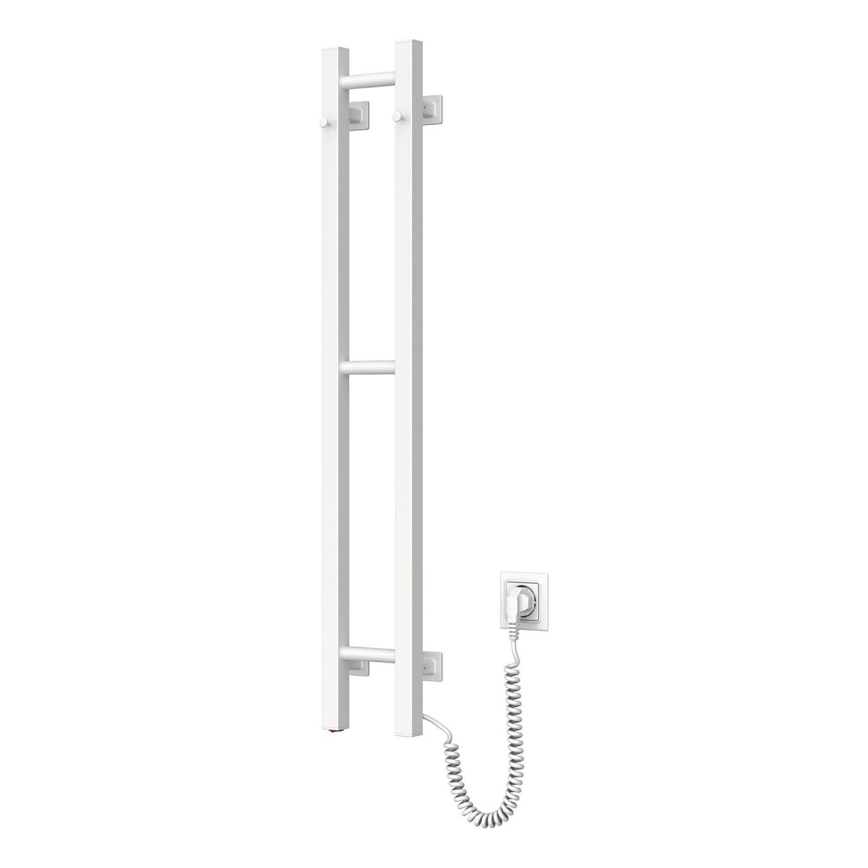 Elektrisk håndklædetørrer SILOUETTE 187W/230V 101,1 cm IP44 hvid højre kantet