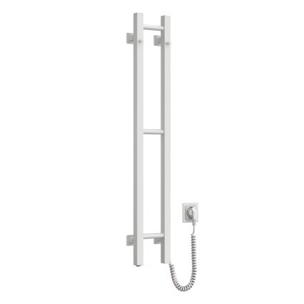 Elektrisk håndklædetørrer SILOUETTE 187W/230V 101,1 cm IP44 hvid højre kantet