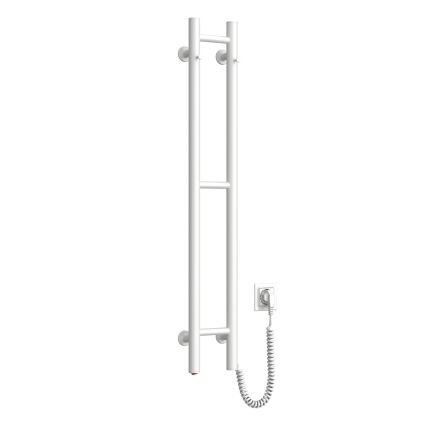 Elektrisk håndklædetørrer SILOUETTE 46W 100x16 cm hvid højre