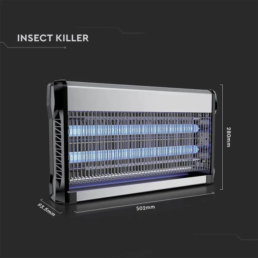 Elektrisk insektfanger 2x15W/230V 100 m2